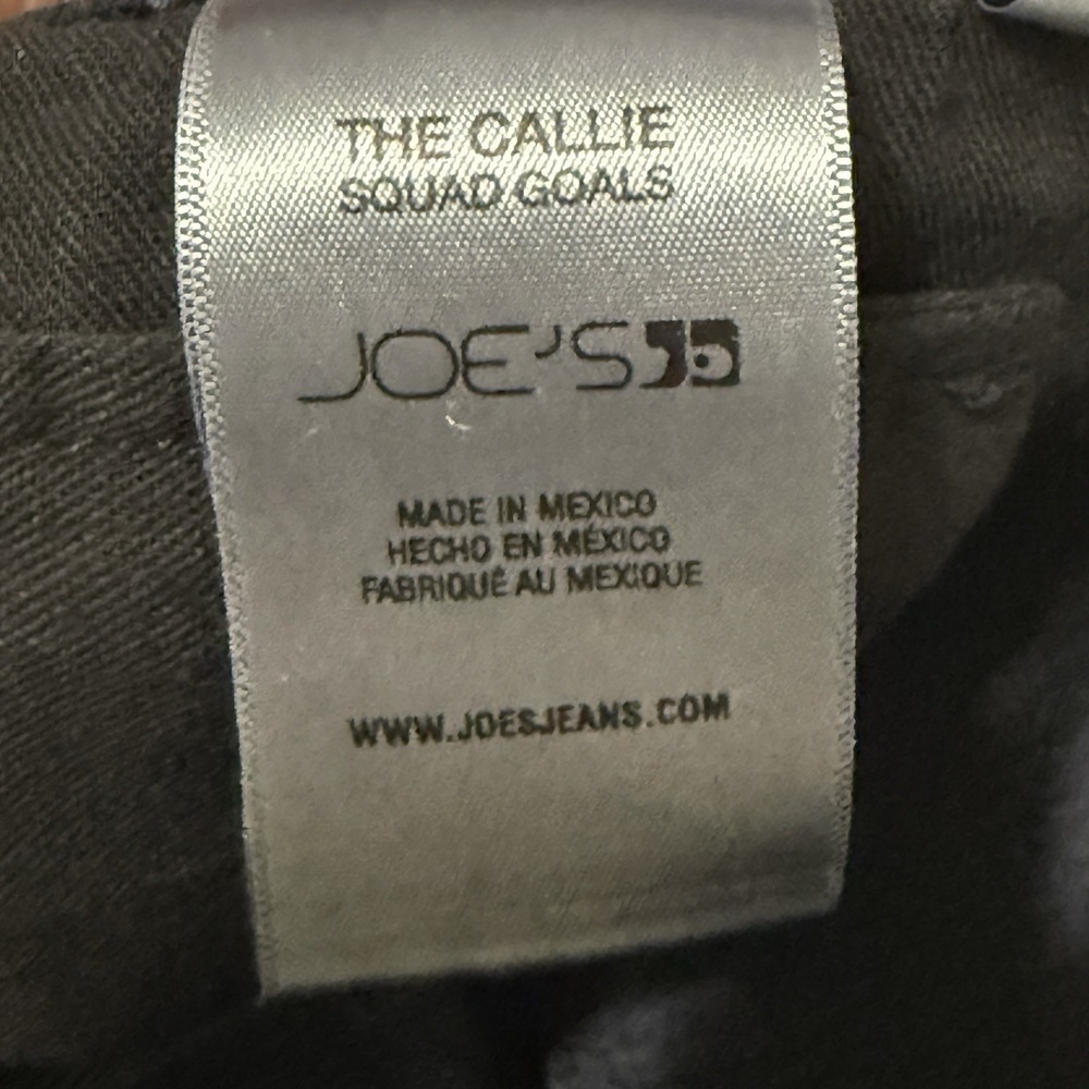 Joe's Jeans The Callie High Rise Cropped Boot Jeans Squad Goals 31 Dark Preppy - Picture 9 of 12